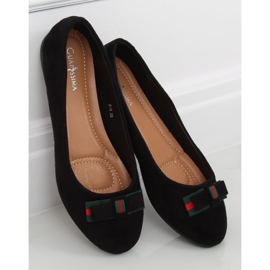 Crne ženske balerinke X-3 Negro crna 1