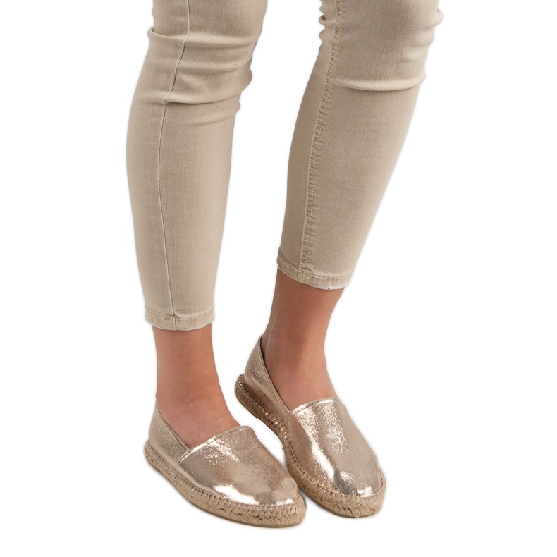 Cm Paris Tekstilne espadrile žuta boja 1