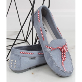 Plave ženske mokasine MH04 Plave plava 1