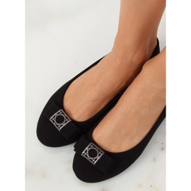 Crne ženske balerinke JM6675Q Negro crno 1