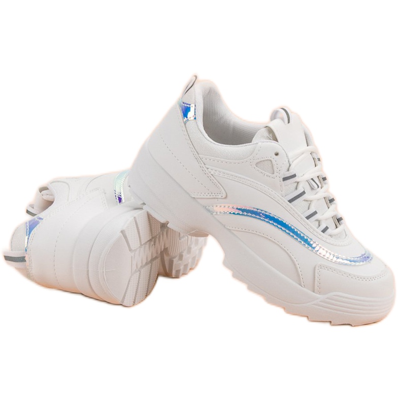 Bijele modne tenisice bijela 1