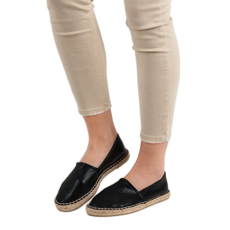Cm Paris Tekstilne espadrile crno 1