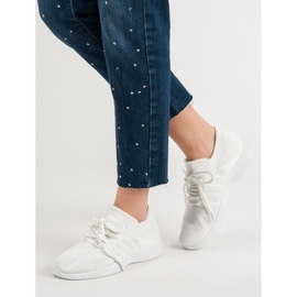 Tekstilna sportska obuća bijela 2