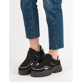 Modne crne tenisice crno 2