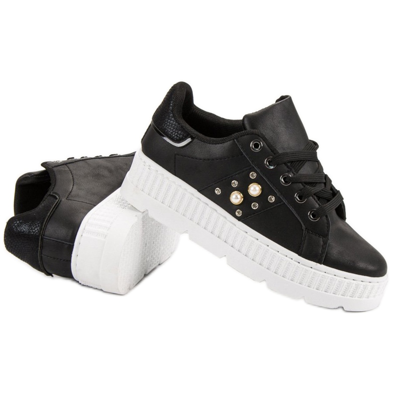 Crne cipele na platformi crno 1