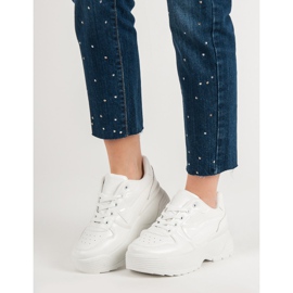 Kylie Tenisice na platformi bijela 1