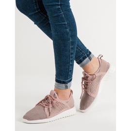 Modna tekstilna obuća ljubičasta 1