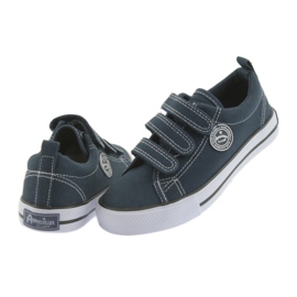 Tamnoplave čičak tenisice American Club bijela tamnoplava 4