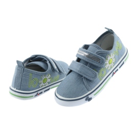 Plave traperice obožavaju Atletico tenisice, kožni umetak plava 4