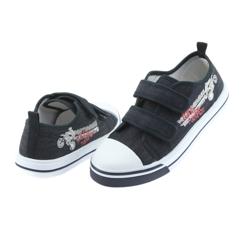 Tenisice na čičak Motocross Atletico 1809 tamnoplave mornarsko plava 4