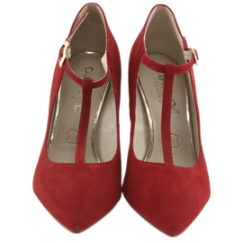 Crvene ženske pumpe Caprice 24400 crvena 3