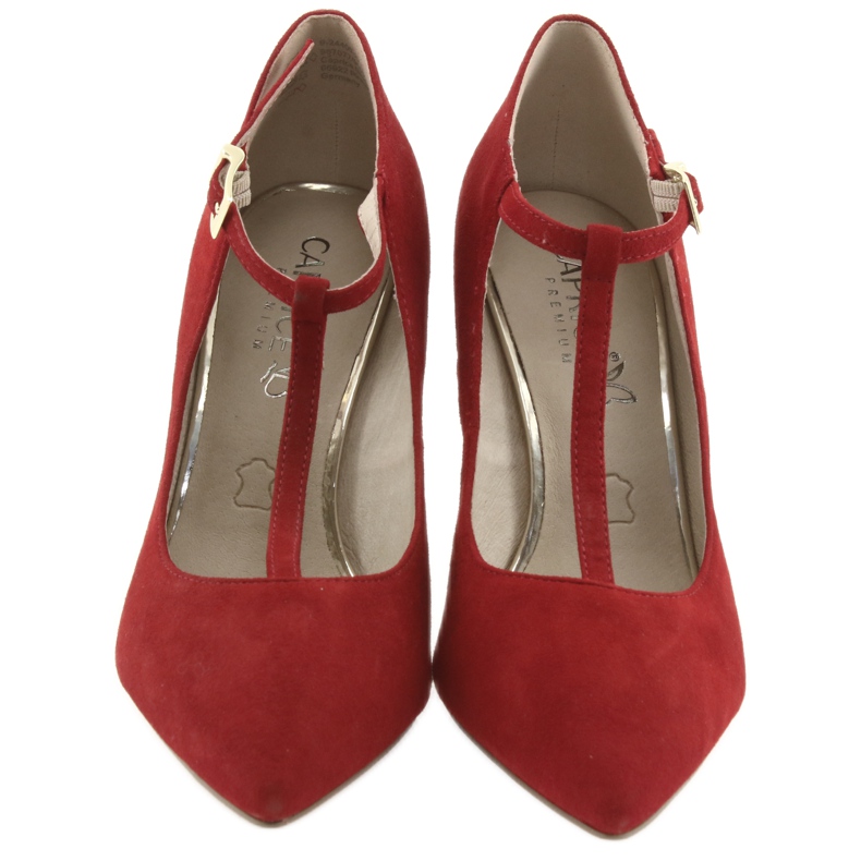 Crvene ženske pumpe Caprice 24400 crvena 3