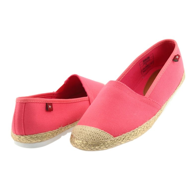 Big Star Ženske espadrilles 274731 Pink-Coral ružičasta 4