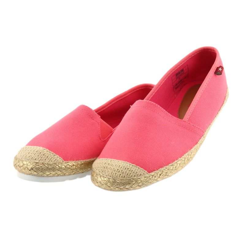 Big Star Ženske espadrilles 274731 Pink-Coral ružičasta 3