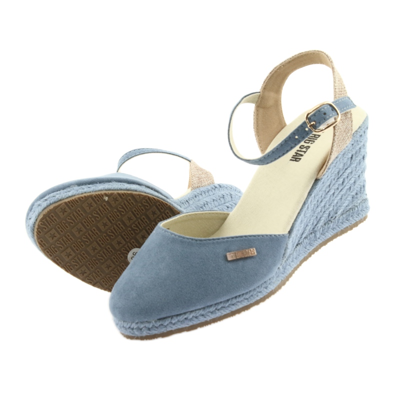 Big Star espadrile sandale 274193 Plava 5