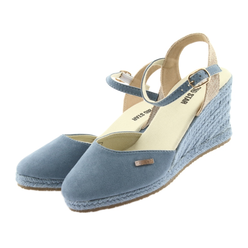 Big Star espadrile sandale 274193 Plava 3