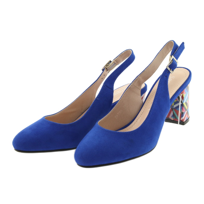 Sandale na post Sergio Leone 788 indigo mic plava 3