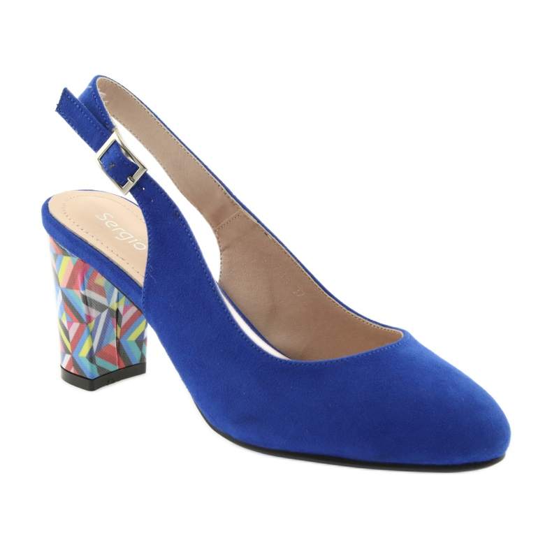 Sandale na post Sergio Leone 788 indigo mic plava 1