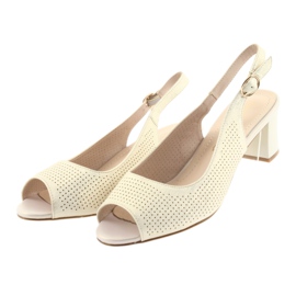 Sandale na postolju Sergio Leone 794 zlatne zlatna 3