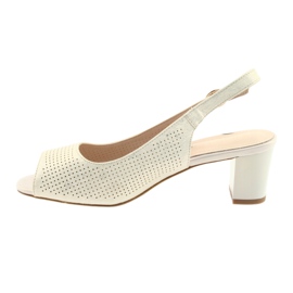 Sandale na postolju Sergio Leone 794 zlatne zlatna 2