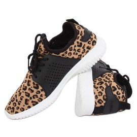 Leopard 7758-Y tenisice s leopard printom smeđa 1