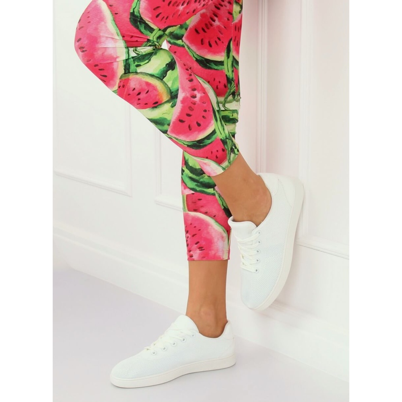 Bijele ženske tenisice 7062-Y Bijele bijela 2