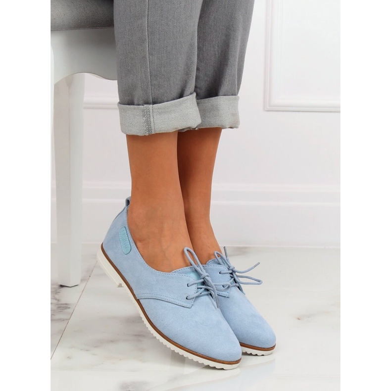 Plave Ženske plave mokasine 6907-BL Plave plava 1