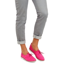 Ženske mokasine od fuksije 6907-BL Fushia ružičasta 2