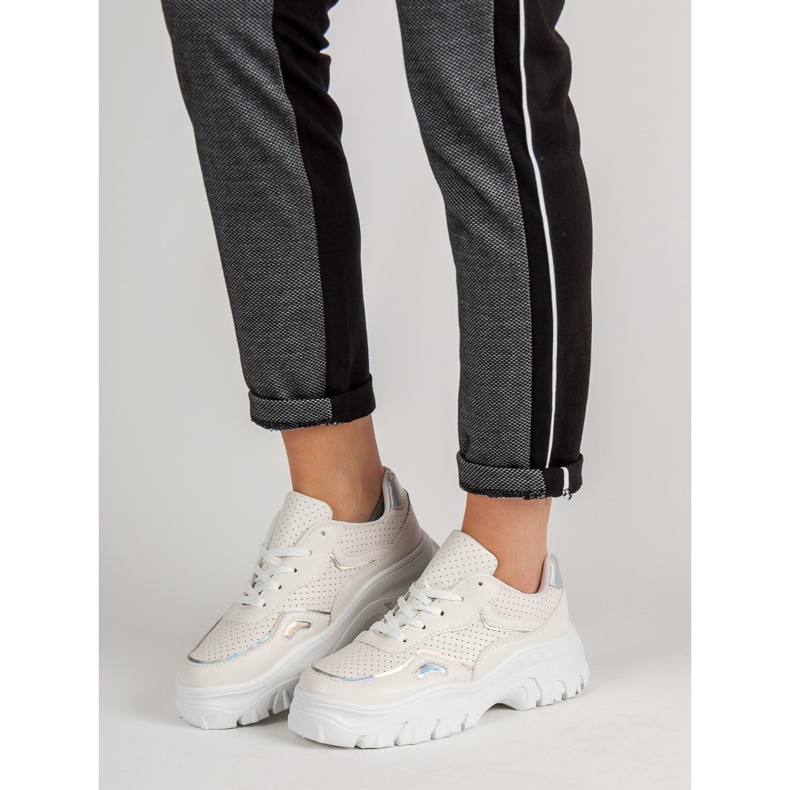 Bijele tenisice s Holo efektom bijela 2