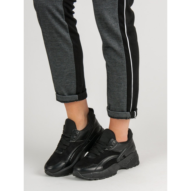 Tenisice na navlačenje crno 2