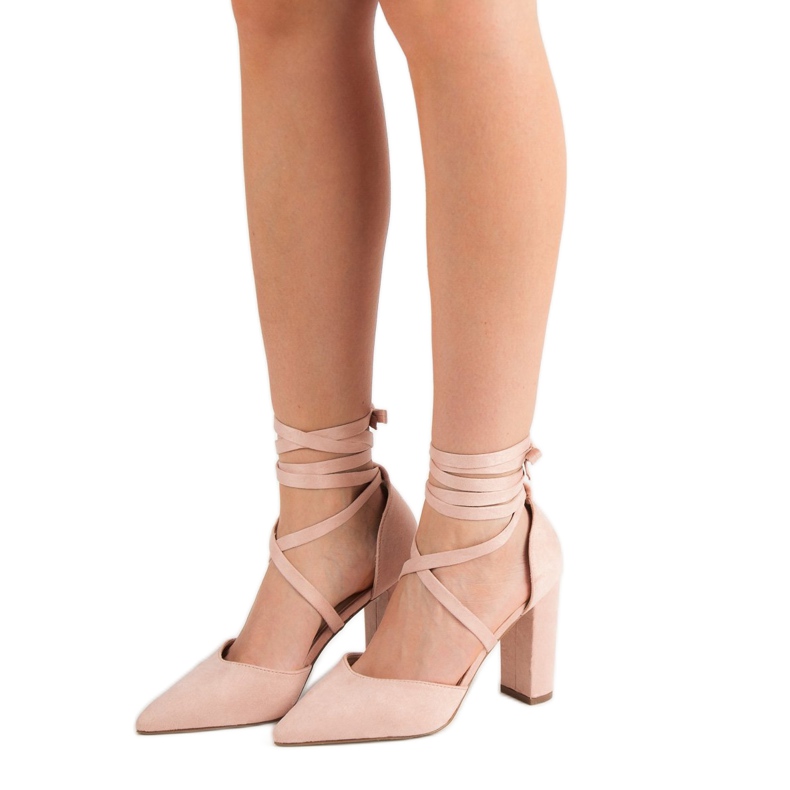 Seastar Vezane pumpe u Spitzu ružičasta 1