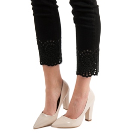 SHELOVET Lakirane pumpe bež 1