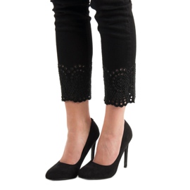 VICES Štikle od antilopa crna 2