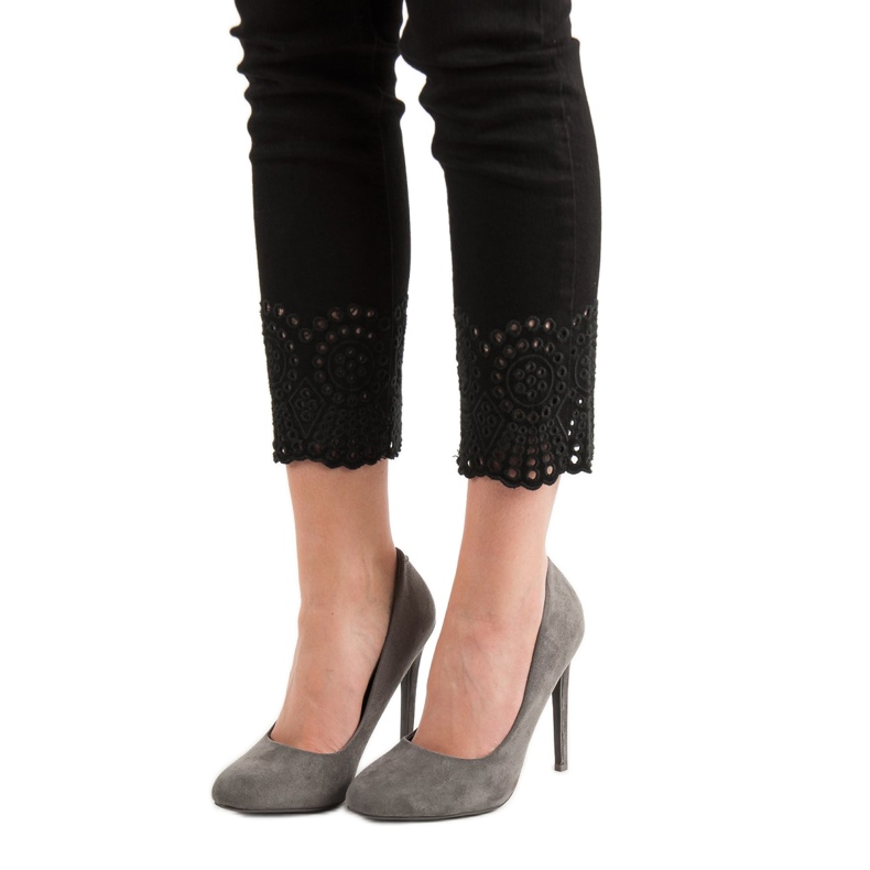 VICES Štikle od antilopa siva 1