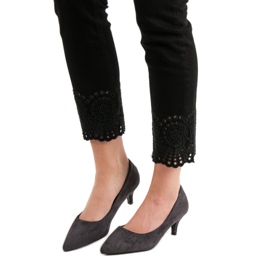 Nio Nio Niske sive štikle siva 2