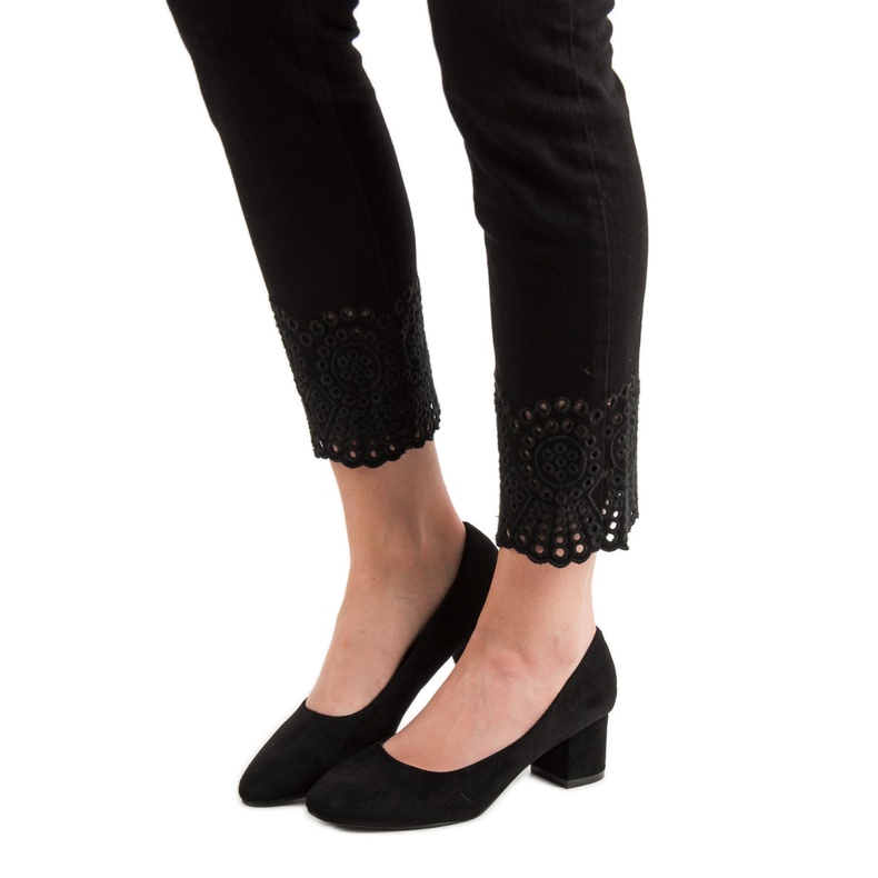 Nio Nio Klasične crne pumpe crna 2