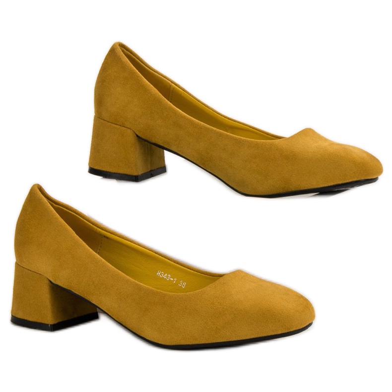 SHELOVET Senfne pumpe žuta boja 1