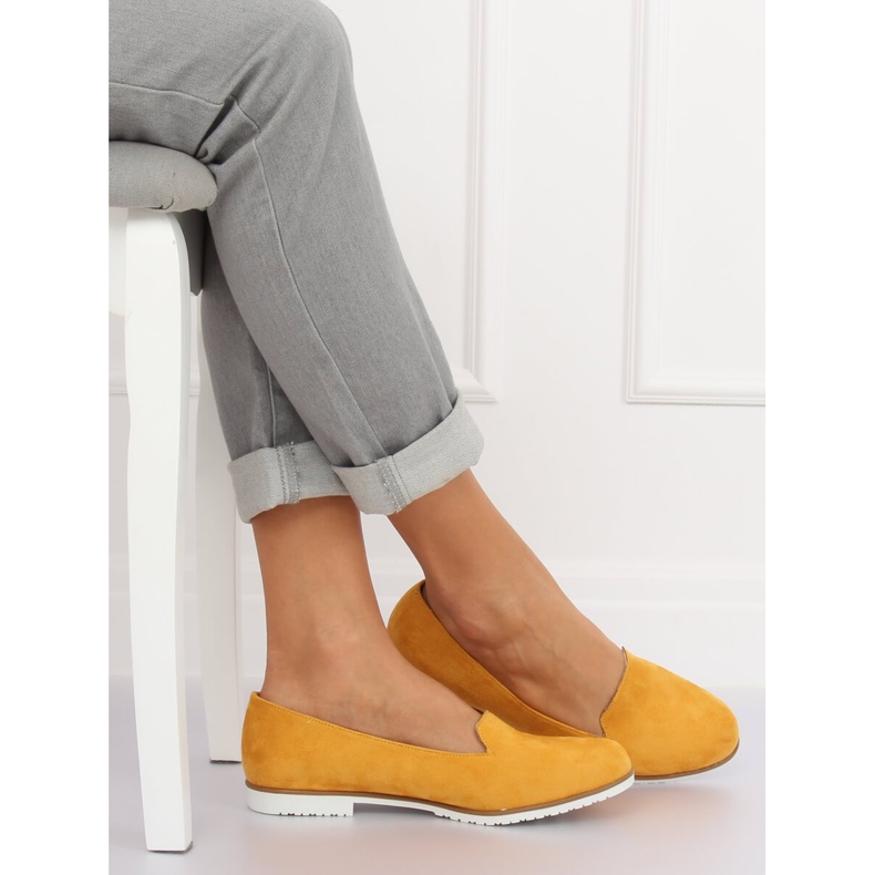 Žute mokasine lordsy MM50188 Žute žuta boja 1