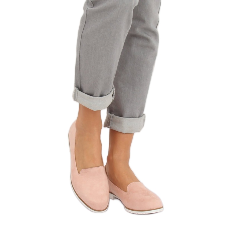 Ružičaste mokasine lordsy MM50188 Pink ružičasta 1