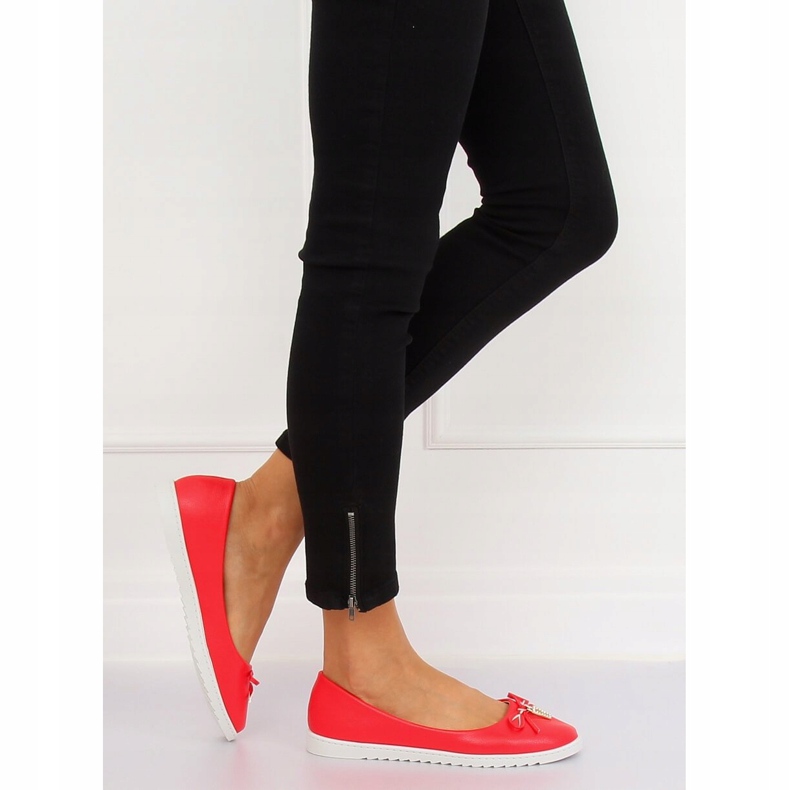 Crvene ženske balerinke YSD-04 Crvene crvena 2