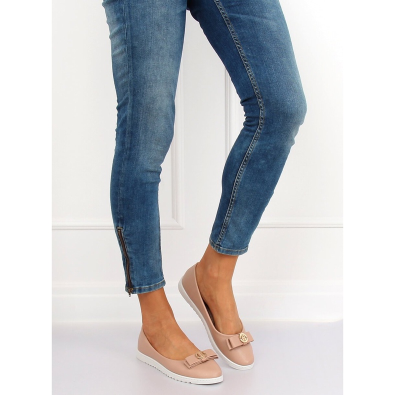 Ženske balerinke bež boje YSD-03 Goli 1