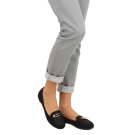 Crne ženske mokasine VS-662 crne crno 2