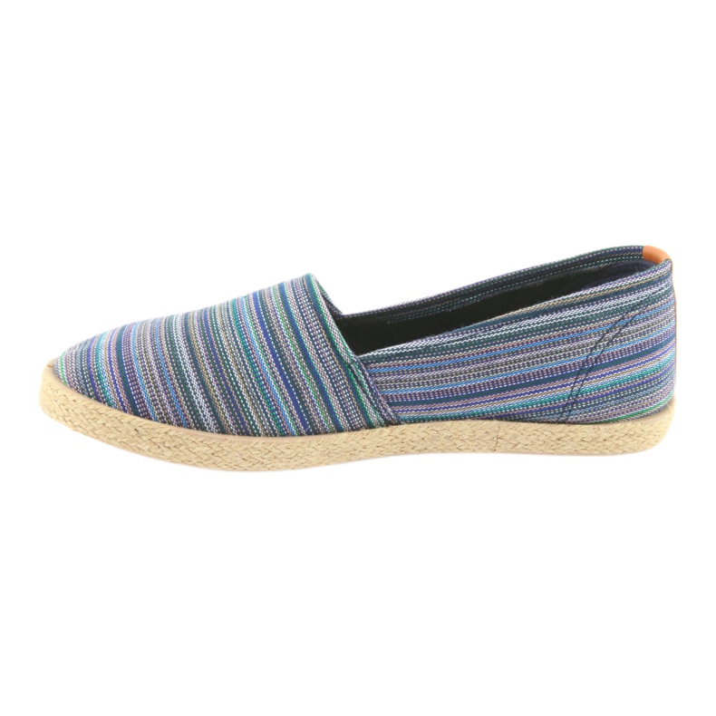 McKey 821 Espadrile smeđa plava zelena tamnoplava 2