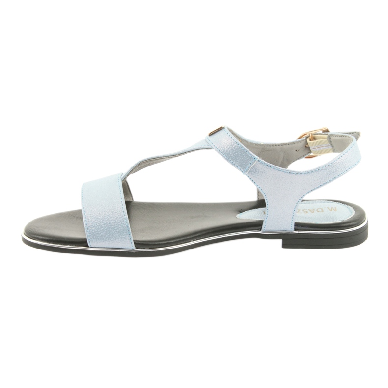 M.Daszyński Sandale plavi biser Daszyński MR1583-7 plava 2