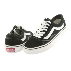 Stari Skool Vans crni bijela crno 4