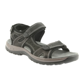 DK sandale crni čičak lagani EVA donji dio crno 1