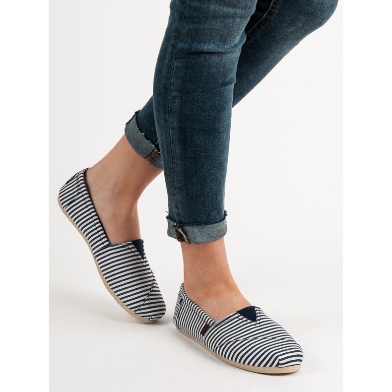 SHELOVET Slip On Light tenisice bijela plava 2