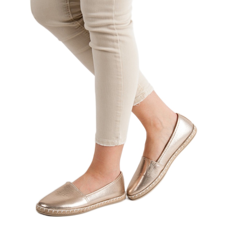 New Tlck Zlatne espadrile zlatni 2