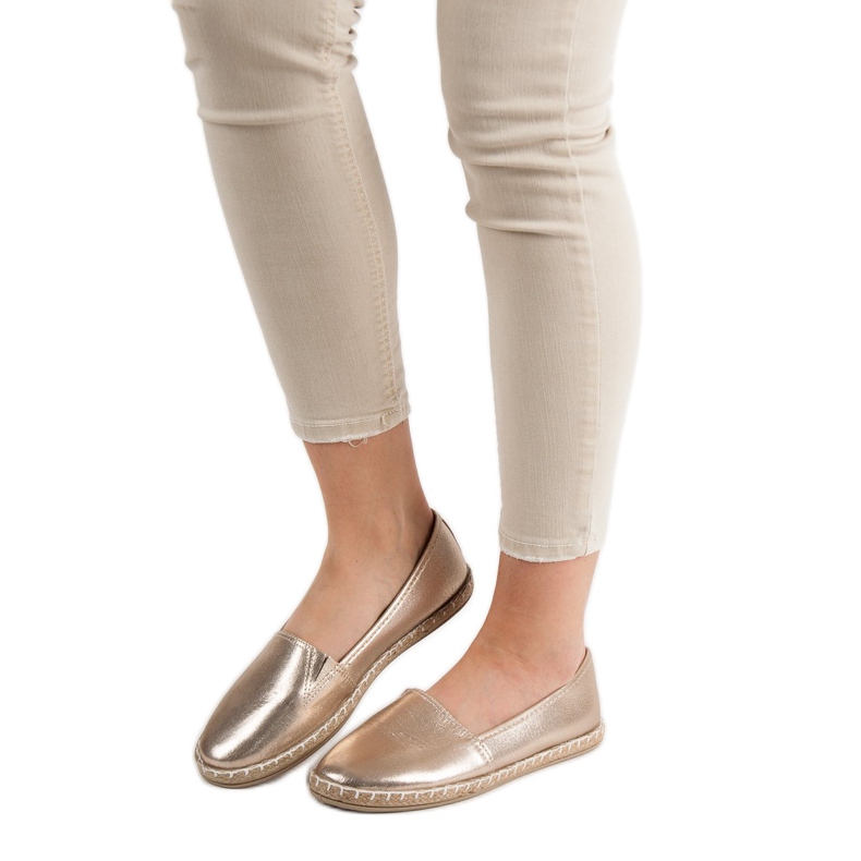 New Tlck Zlatne espadrile zlatni 1