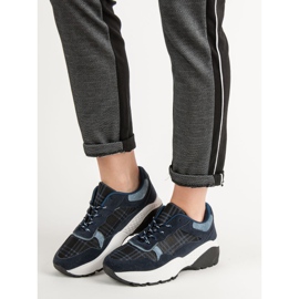 SHELOVET Tamnoplave tenisice plava tamnoplava 1